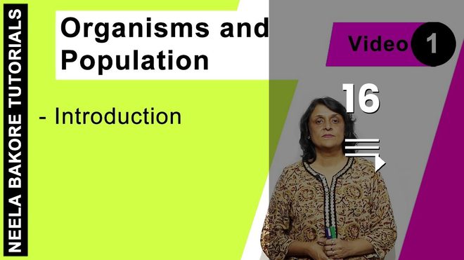 Organisms and Population